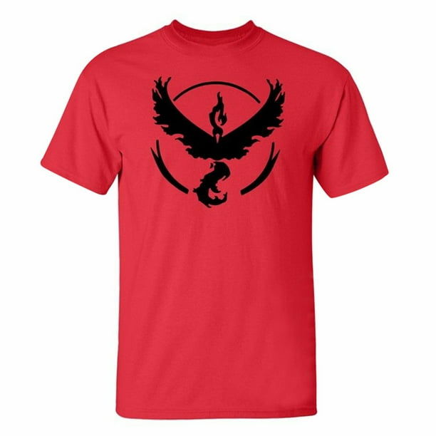 Ready to ship! Pokemon Go Team Instinct Red T-Shirt Sizes S-2XL Ready to ship! Pokemon Go Team Instinct Red T-Shirt Sizes S-2XL